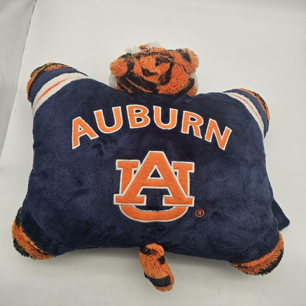 Auburn Tigers Plush Pillow Pets Figure One Size Blue NCAA Football Mascot